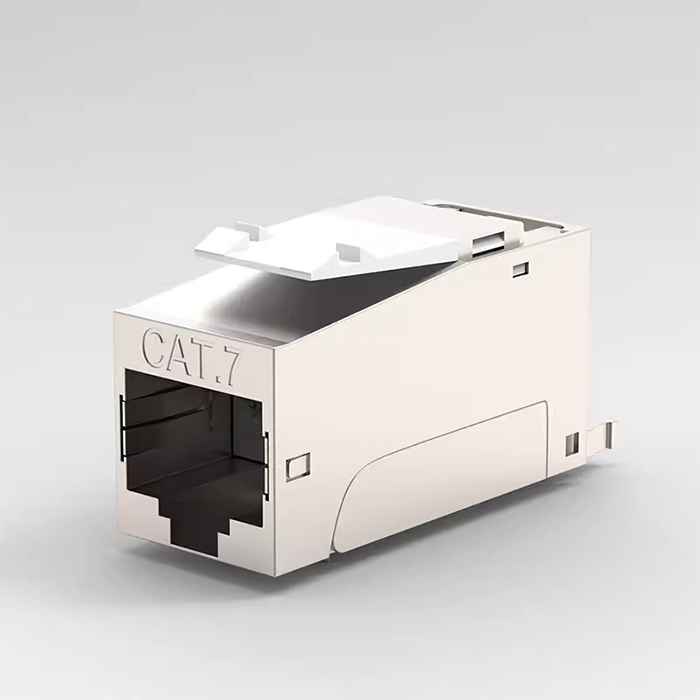 Cat7 Keystone jack Shielded for FTP/STP Tool-less